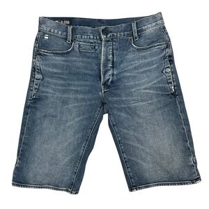 G-Star Blue Jean Shorts for Men